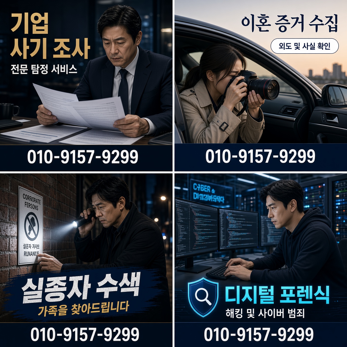 대무탐정흥신소 현장 실무 채증: 외도 증거수집, 기업조사, 실종자 수색, 디지털 포렌식
